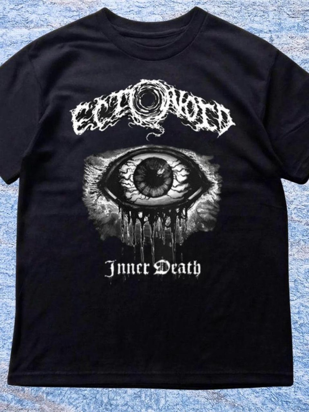Gildan Black Graphic 'Inner Death' Eye Tee